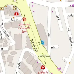 این نقشه، نشانی دکتر آرش غفوری ( نیاوران ) متخصص ایمپلنت و جراحی لثه در شهر تهران است. در اینجا آماده پذیرایی، ویزیت، معاینه و ارایه خدمات به شما بیماران گرامی هستند.