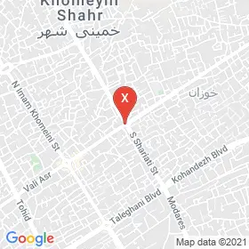 این نقشه، لوکیشن دکتر بهاره ملکزاده متخصص زنان، زایمان و نازایی در شهر خمینی‌شهر است. در اینجا آماده پذیرایی، ویزیت، معاینه و ارایه خدمات به شما بیماران گرامی هستند.