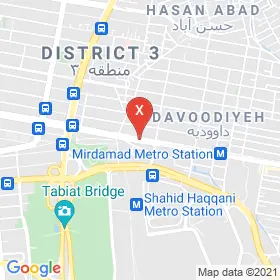 این نقشه، آدرس دکتر فرهاد صبری متخصص بیهوشی در شهر تهران است. در اینجا آماده پذیرایی، ویزیت، معاینه و ارایه خدمات به شما بیماران گرامی هستند.