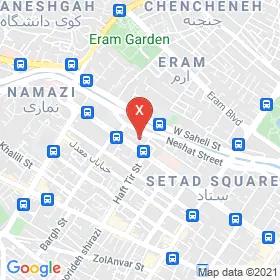 این نقشه، نشانی دکتر بهاره خضری متخصص دندانپزشکی در شهر شیراز است. در اینجا آماده پذیرایی، ویزیت، معاینه و ارایه خدمات به شما بیماران گرامی هستند.