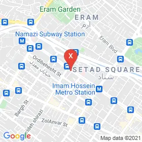 این نقشه، نشانی دکتر مهدی رضایی متخصص قلب و عروق در شهر شیراز است. در اینجا آماده پذیرایی، ویزیت، معاینه و ارایه خدمات به شما بیماران گرامی هستند.