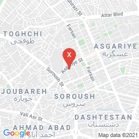 این نقشه، نشانی دکتر فخرالسادات میرمعصومی متخصص زنان، زایمان و نازایی در شهر اصفهان است. در اینجا آماده پذیرایی، ویزیت، معاینه و ارایه خدمات به شما بیماران گرامی هستند.