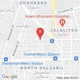 این نقشه، آدرس گفتاردرمانی و کاردرمانی آوادیس متخصص  در شهر تهران است. در اینجا آماده پذیرایی، ویزیت، معاینه و ارایه خدمات به شما بیماران گرامی هستند.
