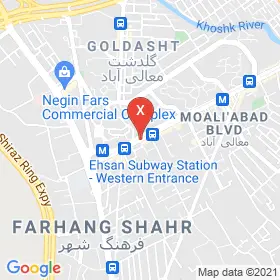 این نقشه، آدرس محمد مرادی متخصص روانشناسی در شهر شیراز است. در اینجا آماده پذیرایی، ویزیت، معاینه و ارایه خدمات به شما بیماران گرامی هستند.