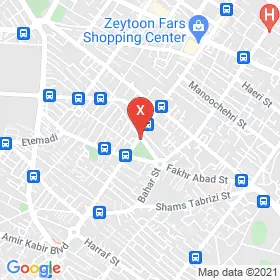این نقشه، آدرس دکتر لیلا جمالی متخصص کودکان و نوزادان در شهر شیراز است. در اینجا آماده پذیرایی، ویزیت، معاینه و ارایه خدمات به شما بیماران گرامی هستند.
