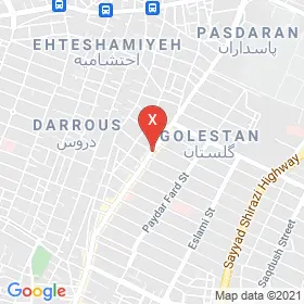 این نقشه، نشانی دکتر رکسانا دارابی متخصص زنان و زایمان و نازایی در شهر تهران است. در اینجا آماده پذیرایی، ویزیت، معاینه و ارایه خدمات به شما بیماران گرامی هستند.