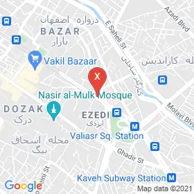 این نقشه، نشانی دکتر بهرام محمدی آزاد متخصص ارتوپدی در شهر شیراز است. در اینجا آماده پذیرایی، ویزیت، معاینه و ارایه خدمات به شما بیماران گرامی هستند.