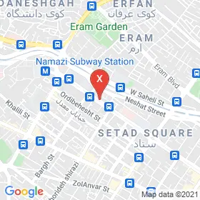 این نقشه، آدرس دکتر احسان یعقوبی متخصص مغز و اعصاب (نورولوژی) در شهر شیراز است. در اینجا آماده پذیرایی، ویزیت، معاینه و ارایه خدمات به شما بیماران گرامی هستند.
