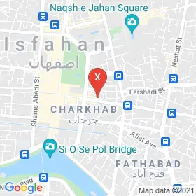این نقشه، آدرس دکتر فرهاد تدین متخصص جراحی کلیه،مجاری ادراری و تناسلی (اورولوژی) در شهر اصفهان است. در اینجا آماده پذیرایی، ویزیت، معاینه و ارایه خدمات به شما بیماران گرامی هستند.