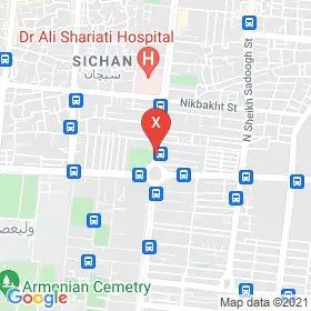 این نقشه، آدرس دکتر رسول قفقازی متخصص اعصاب و روان (روانپزشکی) در شهر اصفهان است. در اینجا آماده پذیرایی، ویزیت، معاینه و ارایه خدمات به شما بیماران گرامی هستند.