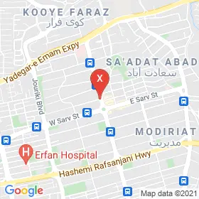 این نقشه، نشانی دکتر الهام پورمطرود متخصص زنان و زایمان و نازایی؛ نازایی و لاپاراسکوپی در شهر تهران است. در اینجا آماده پذیرایی، ویزیت، معاینه و ارایه خدمات به شما بیماران گرامی هستند.