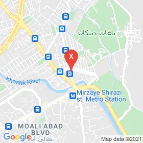 این نقشه، نشانی دکتر رضا مخترع متخصص دندانپزشکی در شهر شیراز است. در اینجا آماده پذیرایی، ویزیت، معاینه و ارایه خدمات به شما بیماران گرامی هستند.