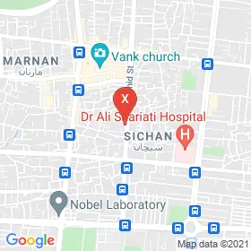 این نقشه، نشانی دکتر سمیرا کرباسیون متخصص پوست، مو و زیبایی در شهر اصفهان است. در اینجا آماده پذیرایی، ویزیت، معاینه و ارایه خدمات به شما بیماران گرامی هستند.
