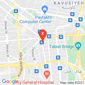 این نقشه، نشانی دکتر ابوالفضل زارعی متخصص جراحی پلاستیک صورت در شهر تهران است. در اینجا آماده پذیرایی، ویزیت، معاینه و ارایه خدمات به شما بیماران گرامی هستند.
