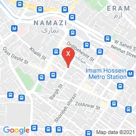 این نقشه، نشانی دکتر فرج الله نوری متخصص چشم پزشکی در شهر شیراز است. در اینجا آماده پذیرایی، ویزیت، معاینه و ارایه خدمات به شما بیماران گرامی هستند.
