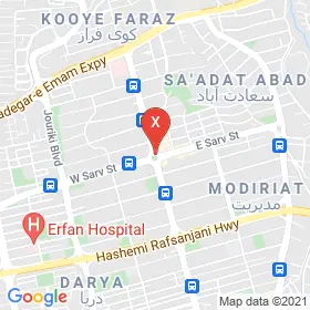 این نقشه، نشانی دکتر محمدعلی سازگاری متخصص ارتوپدی؛ جراحی زانو_ آرتروسکوپی و تعویض مفاصل در شهر تهران است. در اینجا آماده پذیرایی، ویزیت، معاینه و ارایه خدمات به شما بیماران گرامی هستند.