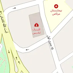 این نقشه، آدرس دکتر معراج فربد متخصص فوق‌تخصص جراحی پستان در شهر یزد است. در اینجا آماده پذیرایی، ویزیت، معاینه و ارایه خدمات به شما بیماران گرامی هستند.