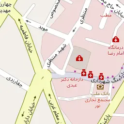 این نقشه، نشانی دکتر نیکزاد فرشچیان متخصص گوش حلق، بینی در شهر کرمانشاه است. در اینجا آماده پذیرایی، ویزیت، معاینه و ارایه خدمات به شما بیماران گرامی هستند.