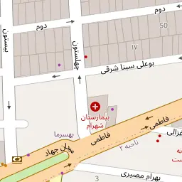 این نقشه، آدرس دکتر مژگان قرائی متخصص زنان، زایمان، نازایی در شهر تهران است. در اینجا آماده پذیرایی، ویزیت، معاینه و ارایه خدمات به شما بیماران گرامی هستند.