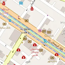 این نقشه، آدرس دکتر آرش یزدان شناس متخصص آنژیوگرافی، آنژیوپلاستی، کارگذاری استنت بالن در شیراز؛ قلب و عروق در شهر شیراز است. در اینجا آماده پذیرایی، ویزیت، معاینه و ارایه خدمات به شما بیماران گرامی هستند.