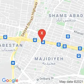 این نقشه، آدرس فائزه فرزادی ( سید خندان ) متخصص گفتاردرمانی و عکسبردای از حنجره در شهر تهران است. در اینجا آماده پذیرایی، ویزیت، معاینه و ارایه خدمات به شما بیماران گرامی هستند.