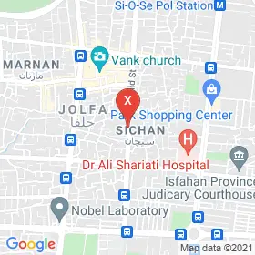 این نقشه، آدرس دکتر حمید کوچه باغی ( توحید ) متخصص پزشک در شهر اصفهان است. در اینجا آماده پذیرایی، ویزیت، معاینه و ارایه خدمات به شما بیماران گرامی هستند.
