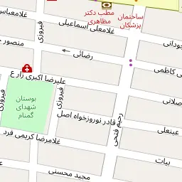 این نقشه، نشانی دکتر سینا فیروزان (امام زاده حسن) متخصص دندان پزشک در شهر تهران است. در اینجا آماده پذیرایی، ویزیت، معاینه و ارایه خدمات به شما بیماران گرامی هستند.